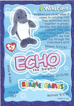 1999 Ty Beanie Babies IV #267 Echo Back