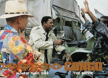 1995 Upper Deck Congo the Movie #17 Monroe Takes Over Front