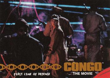 1995 Upper Deck Congo the Movie #45 First Line of Defense Front