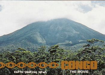 1995 Upper Deck Congo the Movie #48 Earth-Shaking News Front