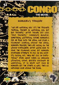 1995 Upper Deck Congo the Movie #52 Homolka's Treasure Back