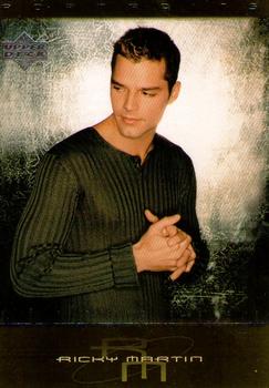 1999 Upper Deck Ricky Martin #24 Ricky's second solo album, the sensual, roman Front