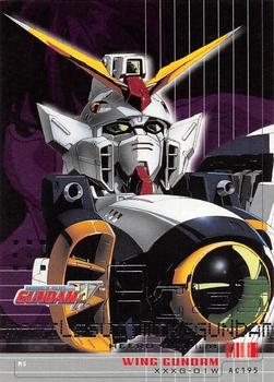 2000 Upper Deck Gundam Wing Mobile Suit #GW-1 Wing Gundam / The Year A.C. 195 Front