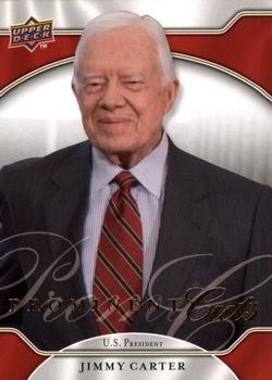 2009 Upper Deck Prominent Cuts #7 Jimmy Carter Front