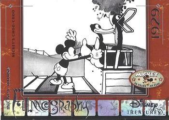 2004 Upper Deck Disney Treasures: Mickey - Celebrate 75 Years of Fun #MC3 Mickey's Choo-Choo Front
