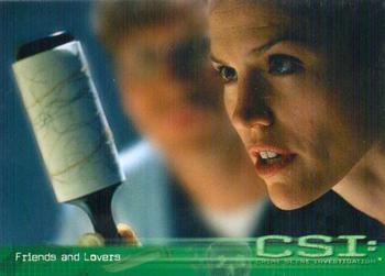 2003 Strictly Ink CSI Series 1 #5 Friends and Lovers Front
