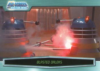 2003 Strictly Ink Doctor Who Big Screen #044 Blasted Daleks Front