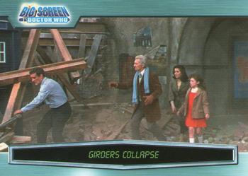 2003 Strictly Ink Doctor Who Big Screen #057 Girders Collapse Front
