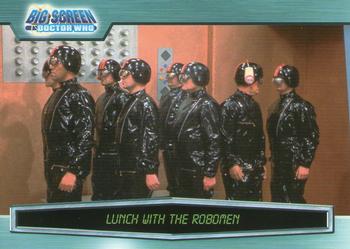 2003 Strictly Ink Doctor Who Big Screen #073 Lunch with the Robomen Front
