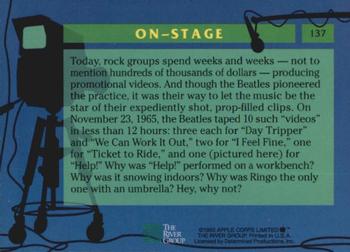 1993 The River Group The Beatles Collection #137 Today, rock groups spend weeks and weeks -- not to ment Back
