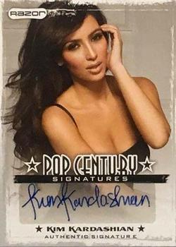 2010 Razor Pop Century #AU-KK2 Kim Kardashian Front