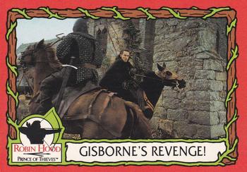 1991 Topps Robin Hood: Prince of Thieves (55) #37 Gisborne's Revenge! Front