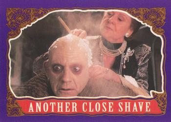 1991 Topps The Addams Family #76 Another Close Shave Front