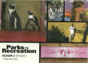 2013 Press Pass Parks and Recreation #7 Pawnee Zoo Front