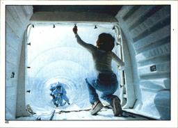 1982 Topps E.T. The Extraterrestrial Album Stickers #46 Elliott in quarantine Front