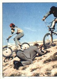 1982 Topps E.T. The Extraterrestrial Album Stickers #48 Bike escape (left) Front