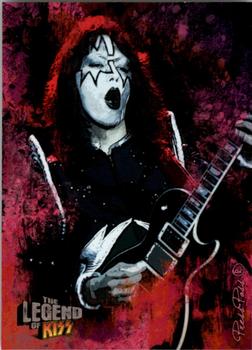 2010 Press Pass The Legend of Kiss #8 Ace Frehley Front