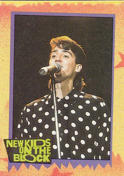 1989 Topps New Kids on the Block #2 Reluctant Idols Front