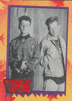1989 Topps New Kids on the Block #60 Joe on TV? Front