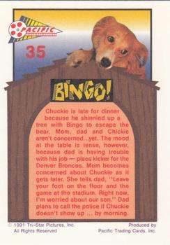 1991 Pacific Bingo #35 Where's Chuckie? Back