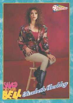 1992 Pacific Saved by the Bell #30 Elizabeth Berkley Front