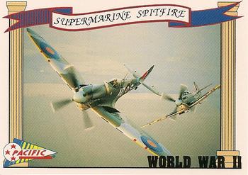 1992 Pacific The Story of World War II #3 Supermarine Spitfire Front