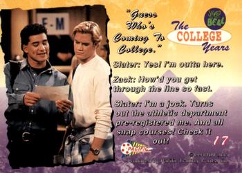 1994 Pacific Saved By The Bell: The College Years #17 
