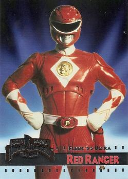 1995 Ultra Mighty Morphin Power Rangers: The Movie #4 Red Ranger Front