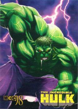 1998 Marvel Creators Collection #7 Hulk Front
