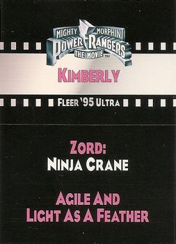 1995 Ultra Mighty Morphin Power Rangers: The Movie - Power Pop-Ups #10 Kimberly Front