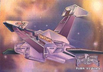 1995 Ultra Mighty Morphin Power Rangers: The Movie - HoloFoil Zord Cards #4 Crane Ninja Zord Front