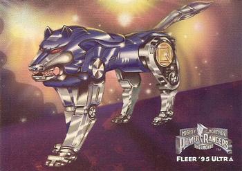 1995 Ultra Mighty Morphin Power Rangers: The Movie - HoloFoil Zord Cards #5 Wolf Ninja Zord Front