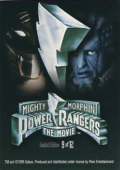 1995 Ultra Mighty Morphin Power Rangers: The Movie - Holograms #9 Lord Zedd Back