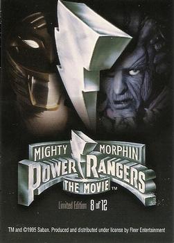 1995 Ultra Mighty Morphin Power Rangers: The Movie - Holograms #8 Rita Repulsa Back