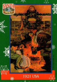 1995 TCM Santa Around the World: Santa & Snowflakes #5 1921 USA Front