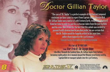 2000 Rittenhouse The Women of Star Trek in Motion #8 Doctor Gillian Taylor Back