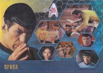 2001 Rittenhouse Star Trek 35th Anniversary HoloFEX #15 Spock Front