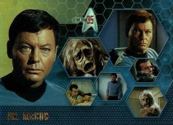 2001 Rittenhouse Star Trek 35th Anniversary HoloFEX #20 Dr. McCoy Front