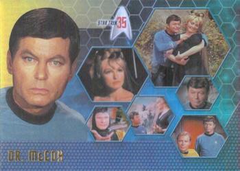 2001 Rittenhouse Star Trek 35th Anniversary HoloFEX #23 Dr. McCoy Front