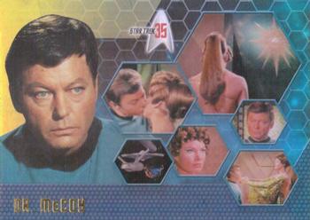 2001 Rittenhouse Star Trek 35th Anniversary HoloFEX #24 Dr. McCoy Front