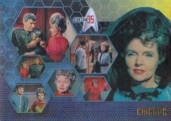 2001 Rittenhouse Star Trek 35th Anniversary HoloFEX #43 Amanda Front