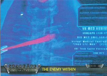 2001 Rittenhouse Stargate SG-1 Premiere Edition #4 The Enemy Within Front