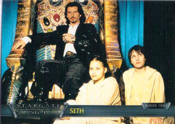 2001 Rittenhouse Stargate SG-1 Premiere Edition #49 Seth Front
