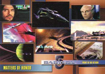 2002 Rittenhouse The Complete Babylon 5 #50 Matters of Honor Front