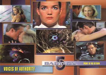 2002 Rittenhouse The Complete Babylon 5 #54 Voices of Authority Front