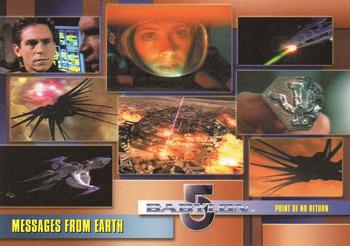 2002 Rittenhouse The Complete Babylon 5 #57 Messages from Earth Front