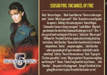 2002 Rittenhouse The Complete Babylon 5 #95 Season Five: The Wheel of Fire Front