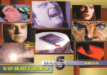 2002 Rittenhouse The Complete Babylon 5 #97 The Very Long Night of Londo Mollari Front
