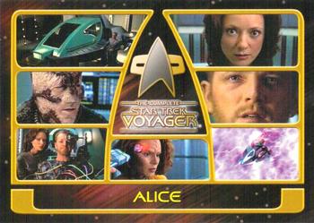 2002 Rittenhouse The Complete Star Trek: Voyager #132 Alice Front