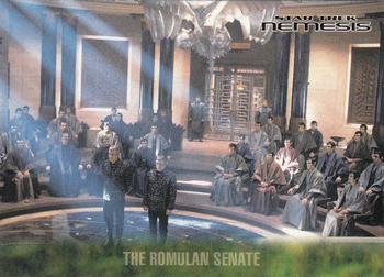 2002 Rittenhouse Star Trek: Nemesis #3 The Romulan Senate Front